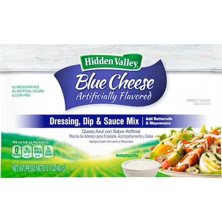 Hidden Valley Blue Cheese Dressing Dry Mix 1 gal. Box, PK18 PK18 21005